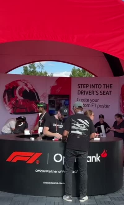 Formula 1 Grand prix Austin Vegas — Santander