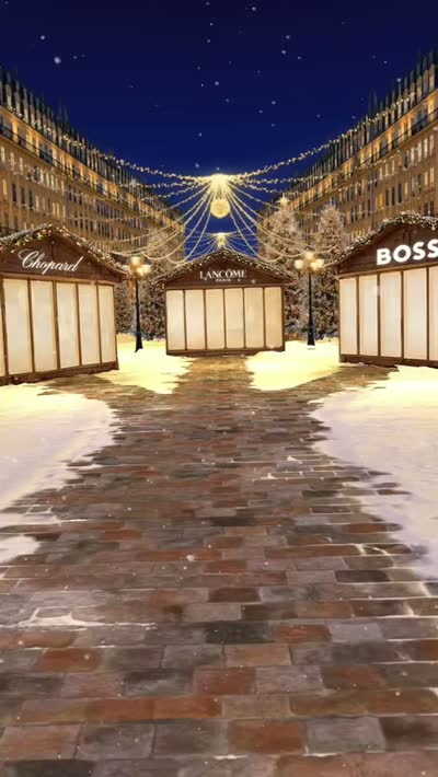 Snapchat Winter Village — Snapchat