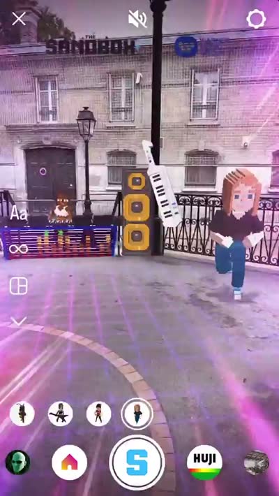 The Sandbox AR Music — THE Sandbox