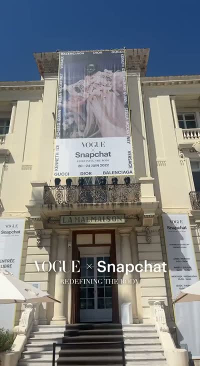 Vogue x Snapchat Redefining the Body — Vogue